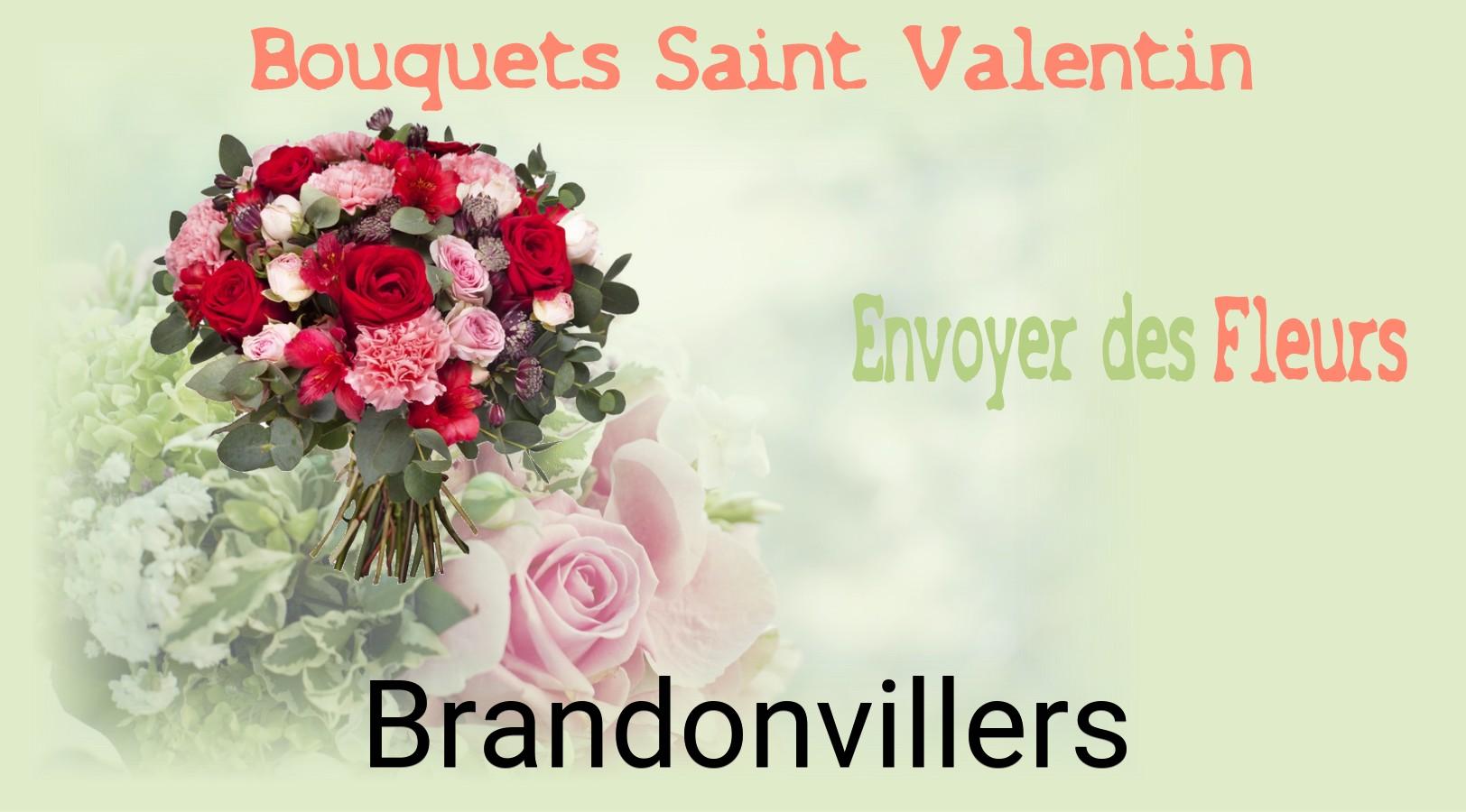 Roses de Saint-Valentin livrées à Brandonvillers